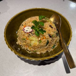 40. arroz frito con verduras