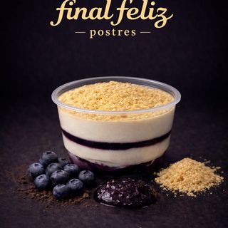 Cheesecake de arándano