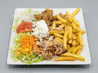 Plato Kebab Ternera con Queso