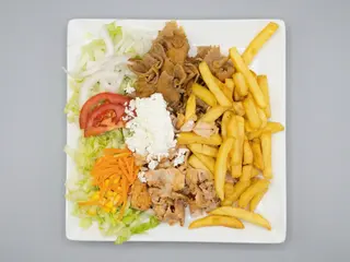 Plato Kebab Pollo