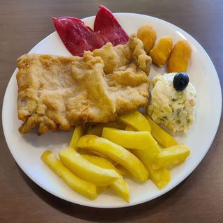 Plato escalope de ternera