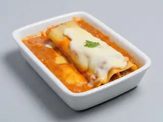 Canelones De Carne Gratinados