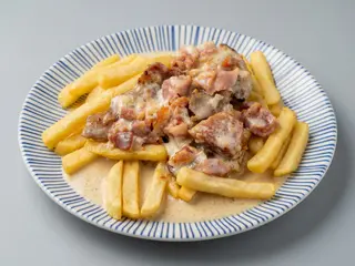 Solomillo a la Plancha Salsa Carbonara Tapa