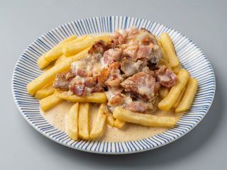 Solomillo a la Plancha Salsa Carbonara Tapa