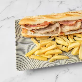 Baguette Mantecaito Pollo