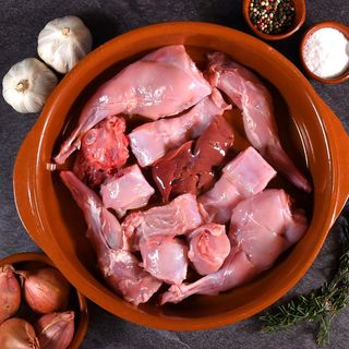 Conejo Fresco Troceado (1 Kg.) 