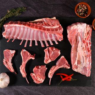 Chuletas Cordero Recental Palo y Aguja (700 g. aprox.)