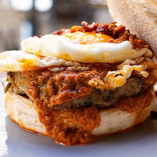 La Burger de alcachofa