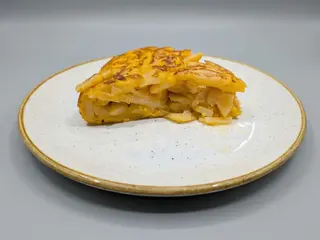 Pincho de tortilla de patatas típica del Sancho
