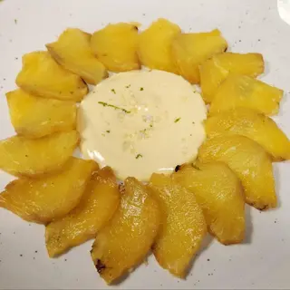 Piña, maracuya, balsámico y lima