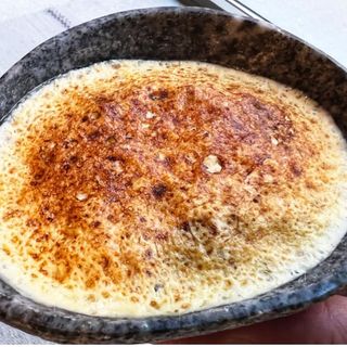 Arroz, leche y chocolate blanco