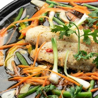 38. Pescado con Agripicante