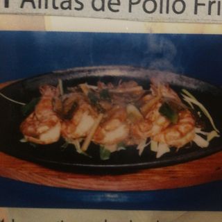 Langostinos a la plancha