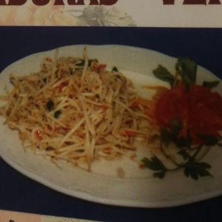 Brotes de soja salteados