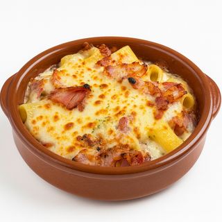 Rigatoni Savastano al Forno con Bacon
