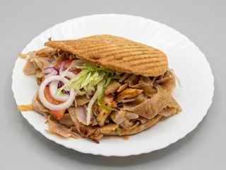 Kebab pan pita solo carne sin ensalada 