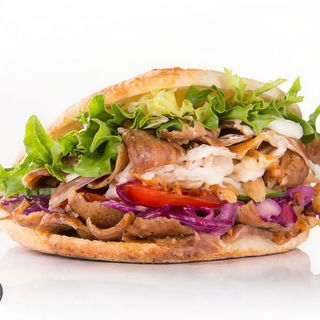 Kebab Doble De Pollo Con Queso