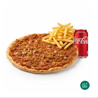 Menú lahmacum mixto con patata y bebida 
