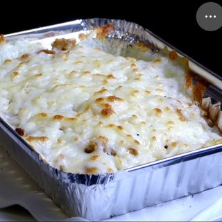 Tarrina de Pollo o Ternera y patata gratinada (mediana)