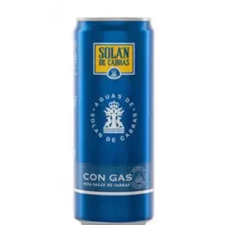 Agua con gas (330 ml.)