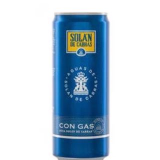 Agua con gas (330 ml.)