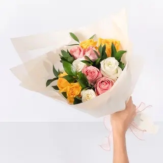 54 Rosas Multicolor