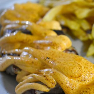 Pechuga al ajo tostado