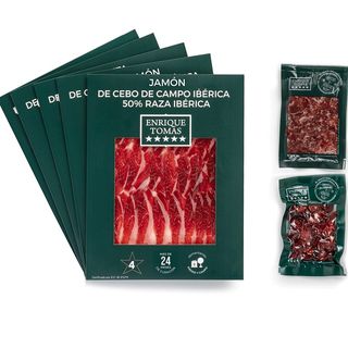Pack Sabor Ibérico - Jamón de Cebo de Campo Ibérica 50% Raza Ibérica