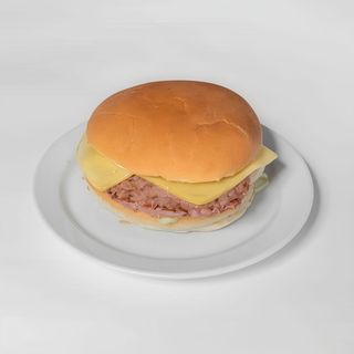 Hamburguesa Con Queso