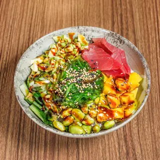 317- Poke atun tropical