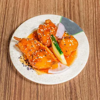 87- pollo con salsa agridulce