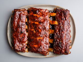 Costilla de cerdo barbacoa