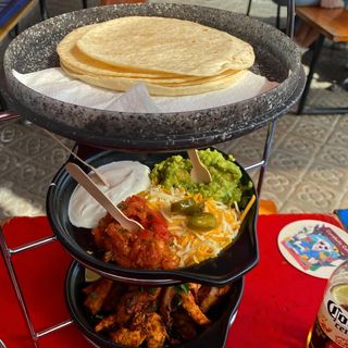 fajitas de pollo
