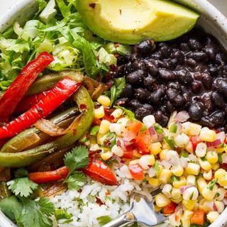 Vegetarian burrito bowl