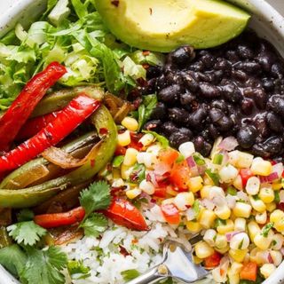 Vegan burrito bowl