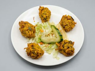 Pakora de verduras ( Vegetable pakora)
