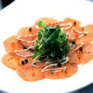 Carpaccio Salmón Ahumado