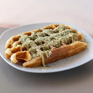 Gofre con PISTACHO