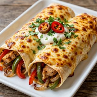 fajitas de pollo
