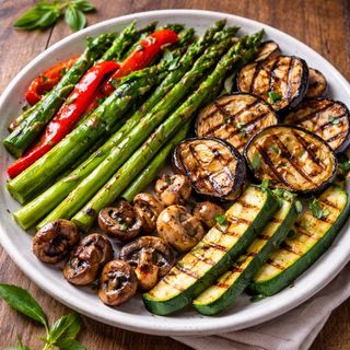 Verduras de la huerta a la plancha