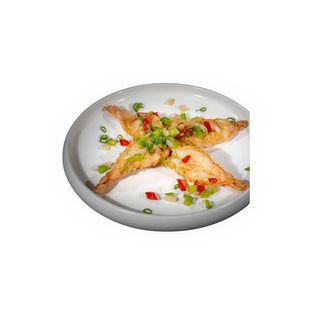 39. Langostino Con Sal Y Pimiento