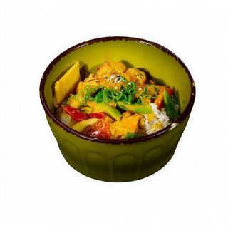 24. Donburi Pollo Al Curry