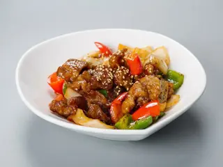 Cerdo Con Salsa De Agridulce