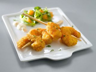 Langostinos Rebozados
