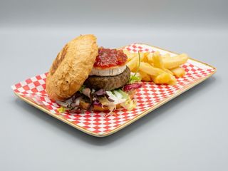 Hamburguesa De Queso Rulo Nº 1