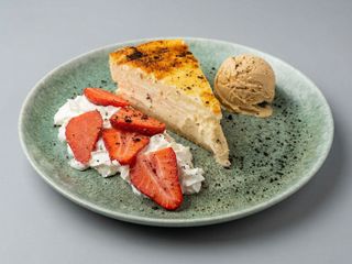 Tarta Casera Cremosa De Queso