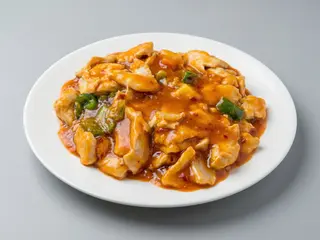 -42-Pechuga De Pollo Con Salsa Picante