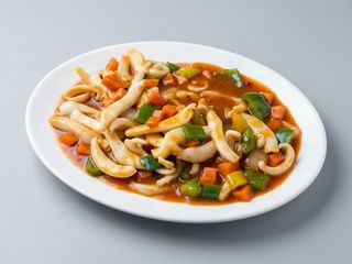 -78-Sepia Con Salsa Picante