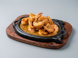 -115-Langostinos Con Ajo Y Jengibre A La Plancha China