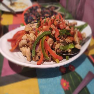Fajitas de pollo